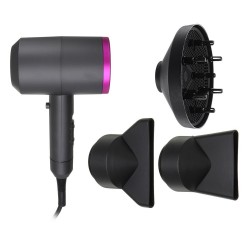 3 em 1 secador de cabelo - curler - alisador - volumizing - soprador de ar iônico