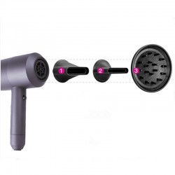 3 em 1 secador de cabelo - curler - alisador - volumizing - soprador de ar iônico