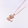 Crystal kitten - elegant necklaceNecklaces