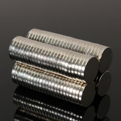 N52 ímã de neodímio - pequeno disco redondo 8mm x 1mm 50 peças