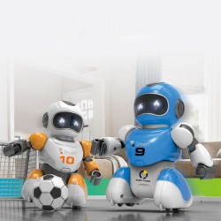 Robô de futebol inteligente - USB - controle remoto - canto - dança - brinquedo RC - conjunto