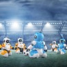 Robô de futebol inteligente - USB - controle remoto - canto - dança - brinquedo RC - conjunto