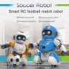 Robô de futebol inteligente - USB - controle remoto - canto - dança - brinquedo RC - conjunto