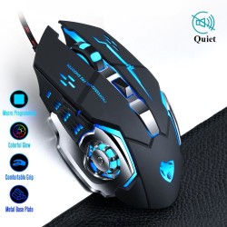 8D 3200DPI - Adjustable - wired optical gaming mouse - LED - USBMouses