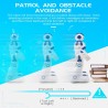 Robô JJRC R2 RC Cady - Controle de gestos IR - brinquedo RC inteligente de dança