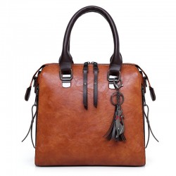 Bolsa de couro elegante - conjunto de 4 peças