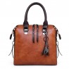 Bolsa de couro elegante - conjunto de 4 peças
