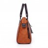 Bolsa de couro elegante - conjunto de 4 peças