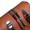 Bolsa de couro elegante - conjunto de 4 peças