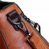 Bolsa de couro elegante - conjunto de 4 peças