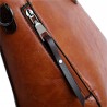 Elegant leather handbag - 4 pieces setSets