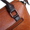 Bolsa de couro elegante - conjunto de 4 peças