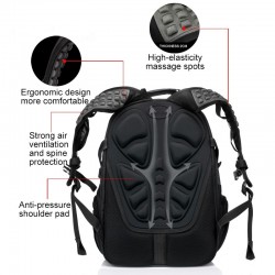 Mochila impermeável multifuncional - unisex