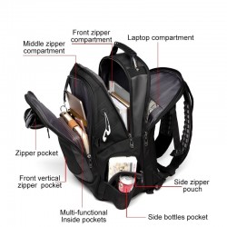 Mochila impermeável multifuncional - unisex
