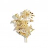 Cristal daisy - um broche elegante