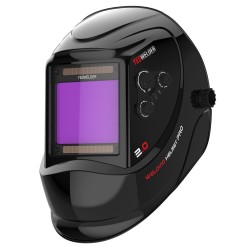 Capacete de solda solar de escurecimento automático - máscara - sensor de 4 arcos DIN5 ~13