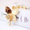 Crystal angel with wings - keyringKeyrings