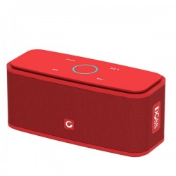 DOSS SoundBox - 2*6W - Alto-falante Bluetooth - controle de toque - wireless - som estéreo - baixo - microfone embutido