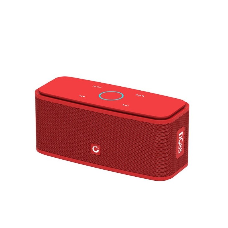 DOSS SoundBox - 2*6W - Alto-falante Bluetooth - controle de toque - wireless - som estéreo - baixo - microfone embutido