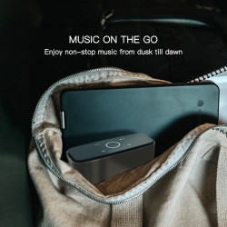 DOSS SoundBox - 2*6W - Alto-falante Bluetooth - controle de toque - wireless - som estéreo - baixo - microfone embutido