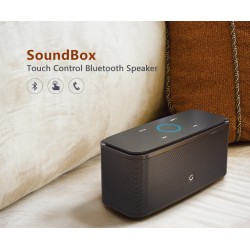 DOSS SoundBox - 2*6W - Alto-falante Bluetooth - controle de toque - wireless - som estéreo - baixo - microfone embutido