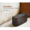 DOSS SoundBox - 2*6W - Alto-falante Bluetooth - controle de toque - wireless - som estéreo - baixo - microfone embutido