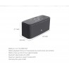 DOSS SoundBox - 2*6W - Alto-falante Bluetooth - controle de toque - wireless - som estéreo - baixo - microfone embutido