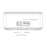 DOSS SoundBox - 2*6W - Alto-falante Bluetooth - controle de toque - wireless - som estéreo - baixo - microfone embutido