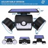 30 LED - dual head solar lamp - spotlight - PIR motion sensor - adjustable angle light - waterproofSolar lighting
