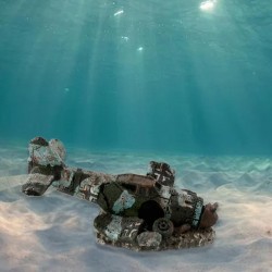 Mini resin airplane - aquarium & fish tank decorationAquarium