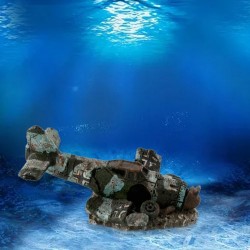 Mini resin airplane - aquarium & fish tank decorationAquarium