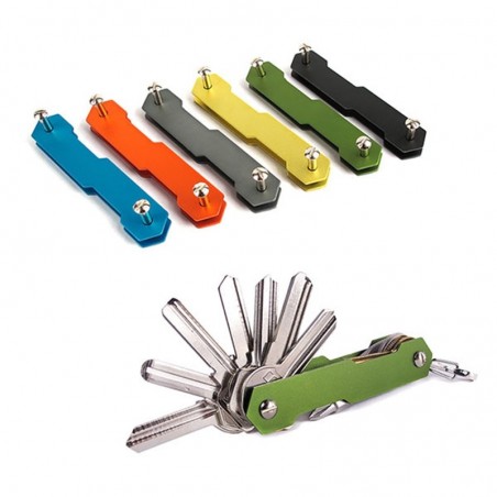 Keys holder - aluminium clip - organizer - keychain - keywalletKeyrings