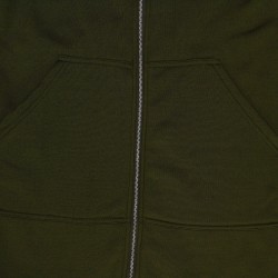 Casual oversized jacket - long hooded sweatshirt with zipper - plus sizeJackets
