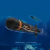 Torpedo de barco submarino elétrico RC - kit modelo de montagem - brinquedo DIY