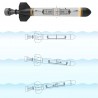 Torpedo de barco submarino elétrico RC - kit modelo de montagem - brinquedo DIY