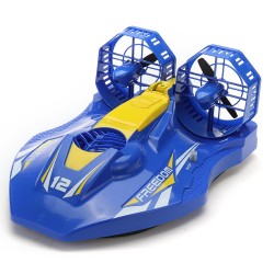TKKJ A1 2.4G 4CH - propulsor duplo hovercraft - RC barco - motores duplos - modelo RTR