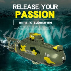 ShenQiWei 3311M - mini barco submarino RC elétrico - brinquedo modelo RTR