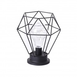 Vintage wrought iron lantern - night light - LED table lampLights & lighting
