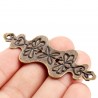 Bronze antigo - móveis canto protetores decorativos - 4 peças