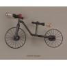 Tubo de bicicleta e água - luz de Edison LED vintage - lâmpada de parede