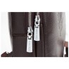 Bolsa de couro de crossbody na moda com padrão de folhas