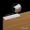 Gold - silver - black - hidden furniture door handles - zinc alloyFurniture
