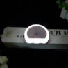 Carregador de porta USB duplo com luz noturna LED - sensor de luz