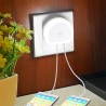 Carregador de porta USB duplo com luz noturna LED - sensor de luz